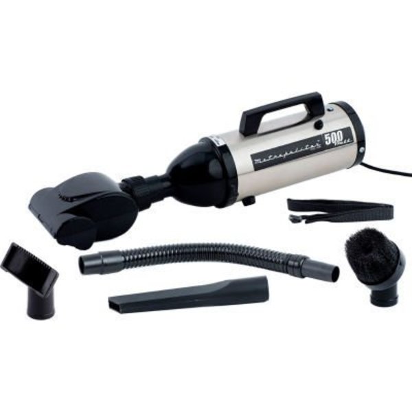 Metropolitan Vacuum MetroVac Metropolitan Evolution High Performance Hand Vacuum with Flex Hose & Strap VM6SB500T